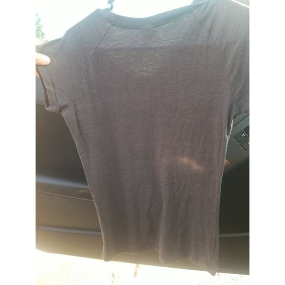 MLB Chicago White Sox Women's V Neck Campus Life style T-Shirt Gray Size (L) - Picture 8 of 10